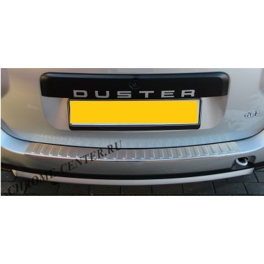 Накладка на задний бампер Renault DUSTER (2010-) бренд – Avisa главное фото
